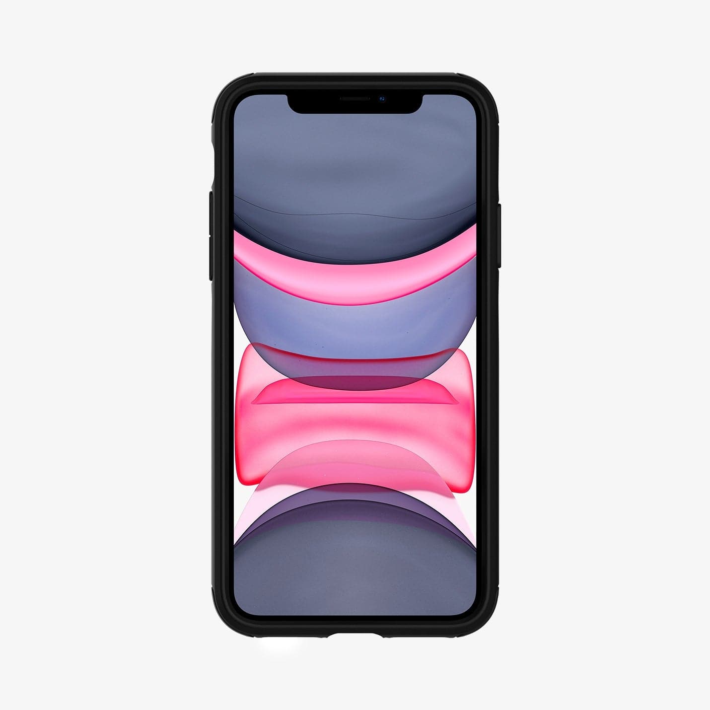 ACS00279 - iPhone 11 Case Gearlock Bike Mount in black showing the front