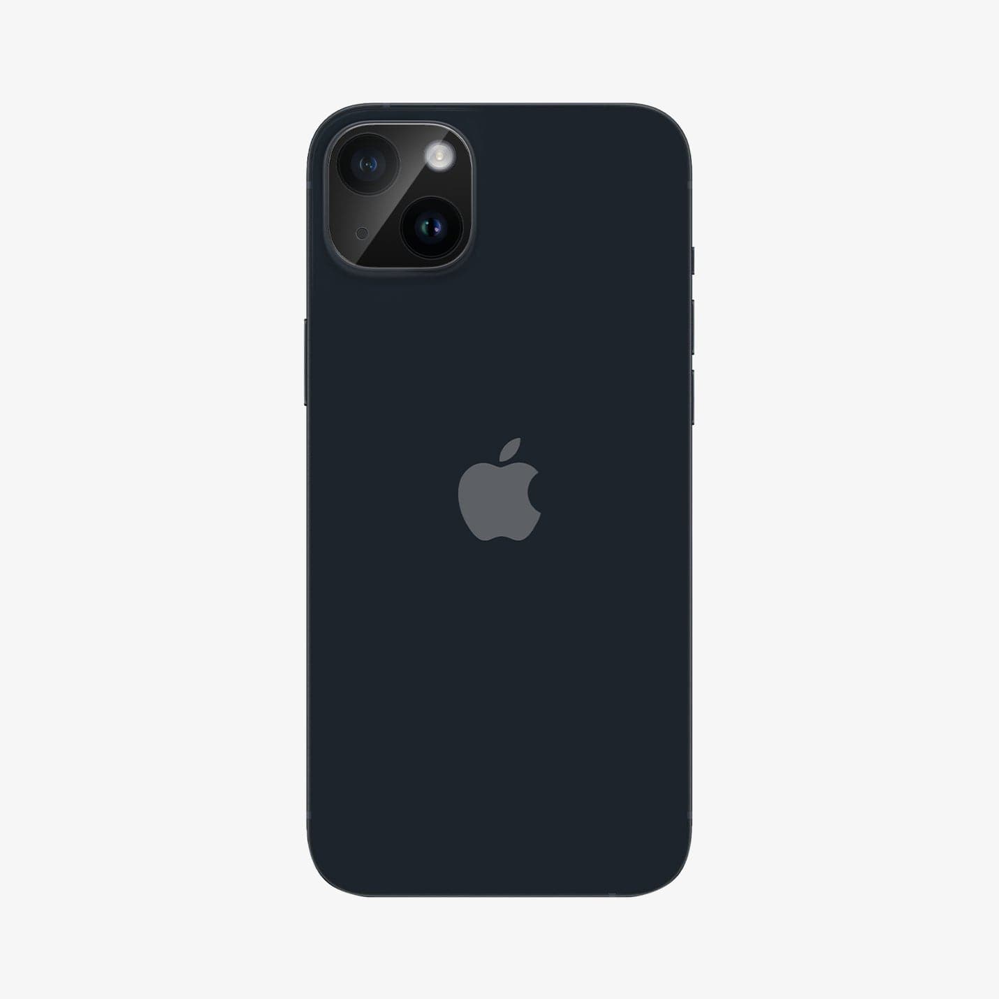 AGL05274 - iPhone 14 / 14 Plus Optik Lens Protector in black showing the back