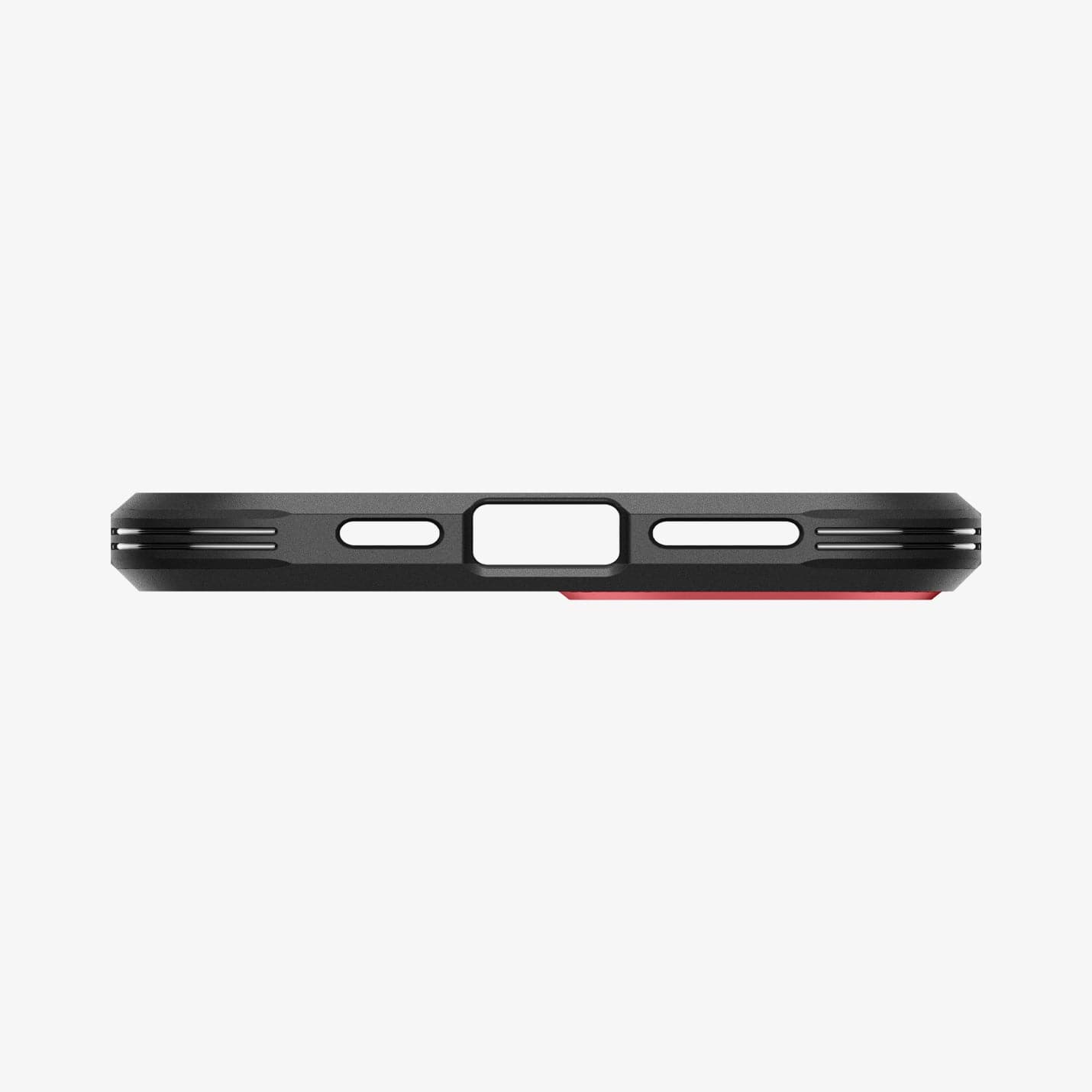 ACS06814 - iPhone 15 Case Tough Armor (MagFit) in red showing the bottom