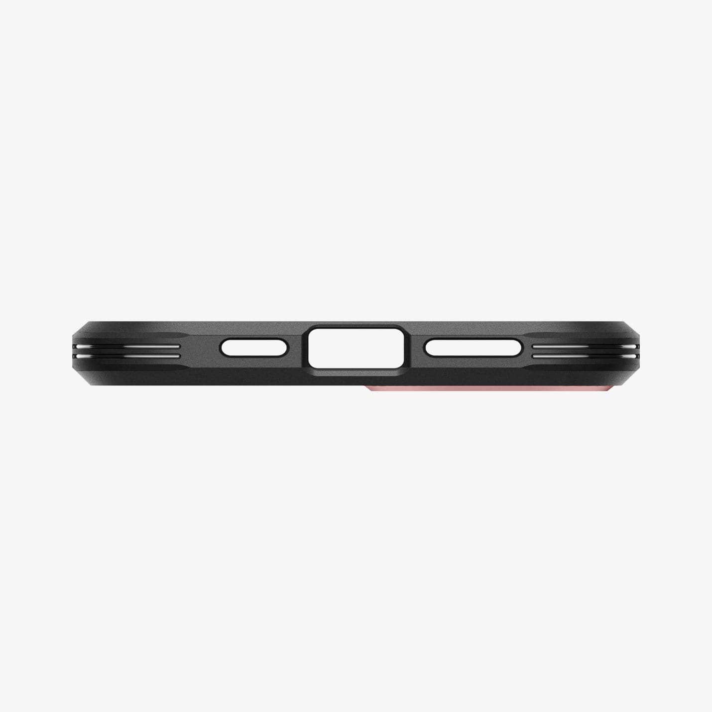 ACS06813 - iPhone 15 Case Tough Armor (MagFit) in rose gold showing the bottom