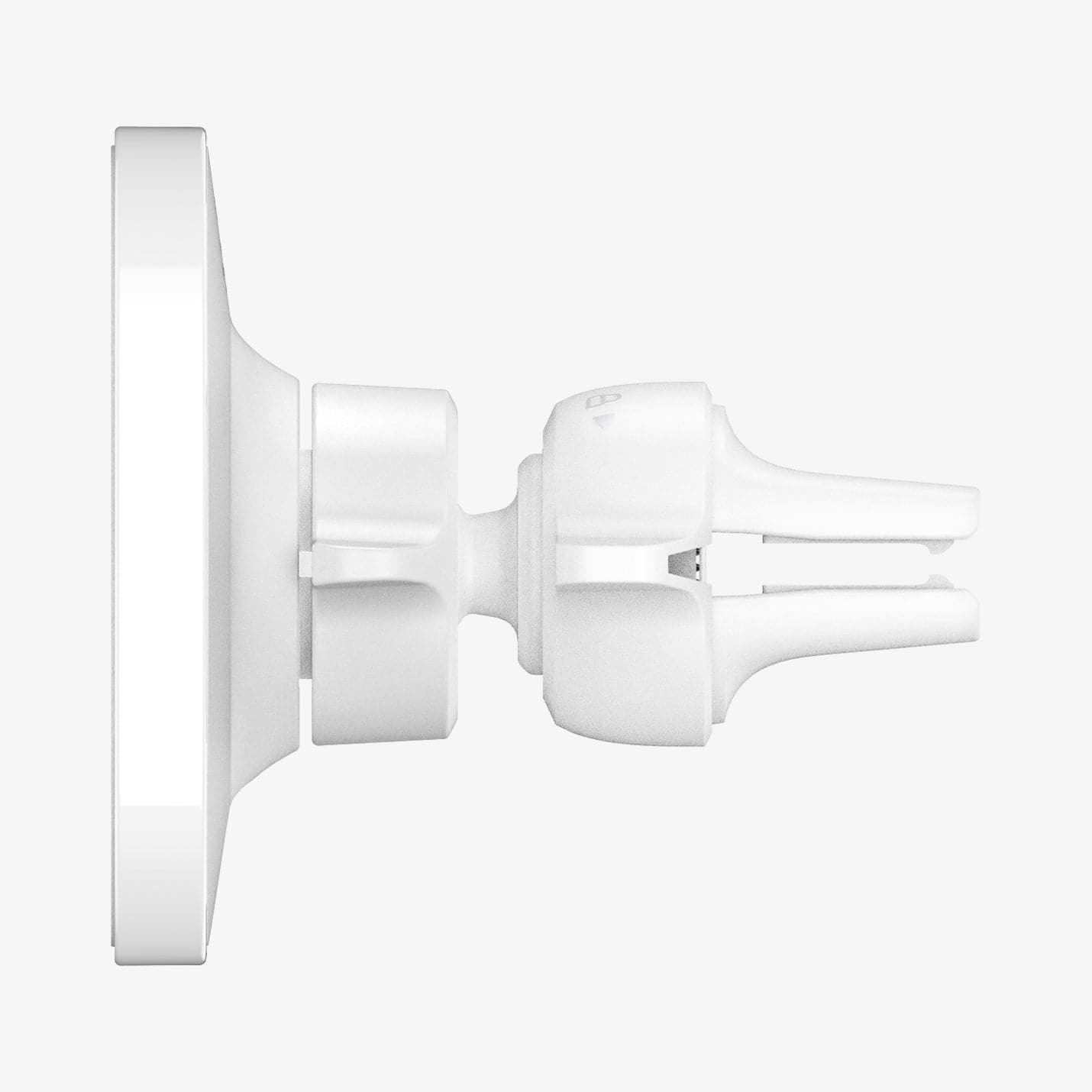 ACP03163 - MagFit Car Mount (MagFit) in white showing the side