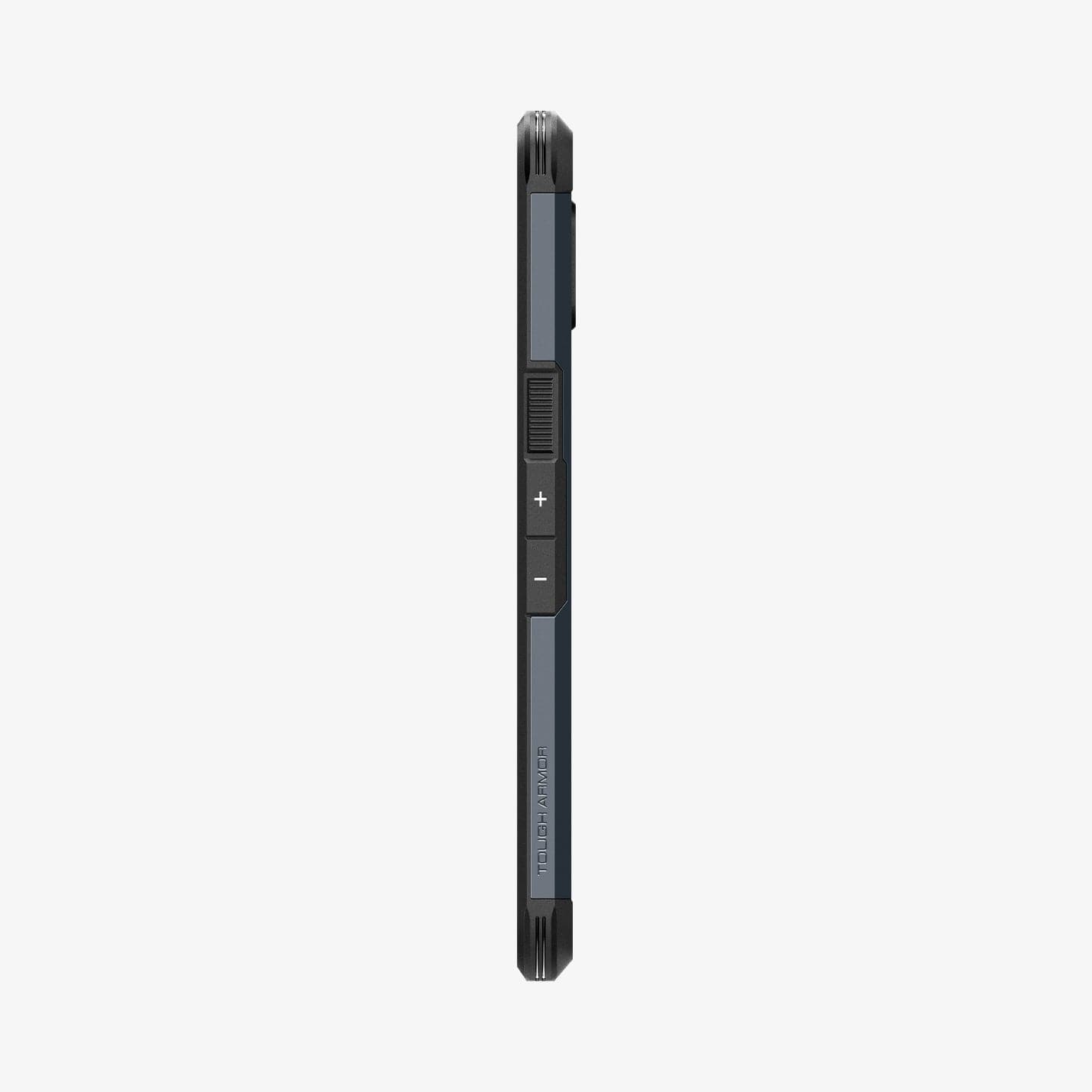 ACS06320 - Pixel 8 Pro Case Tough Armor in metal slate showing the side with volume controls