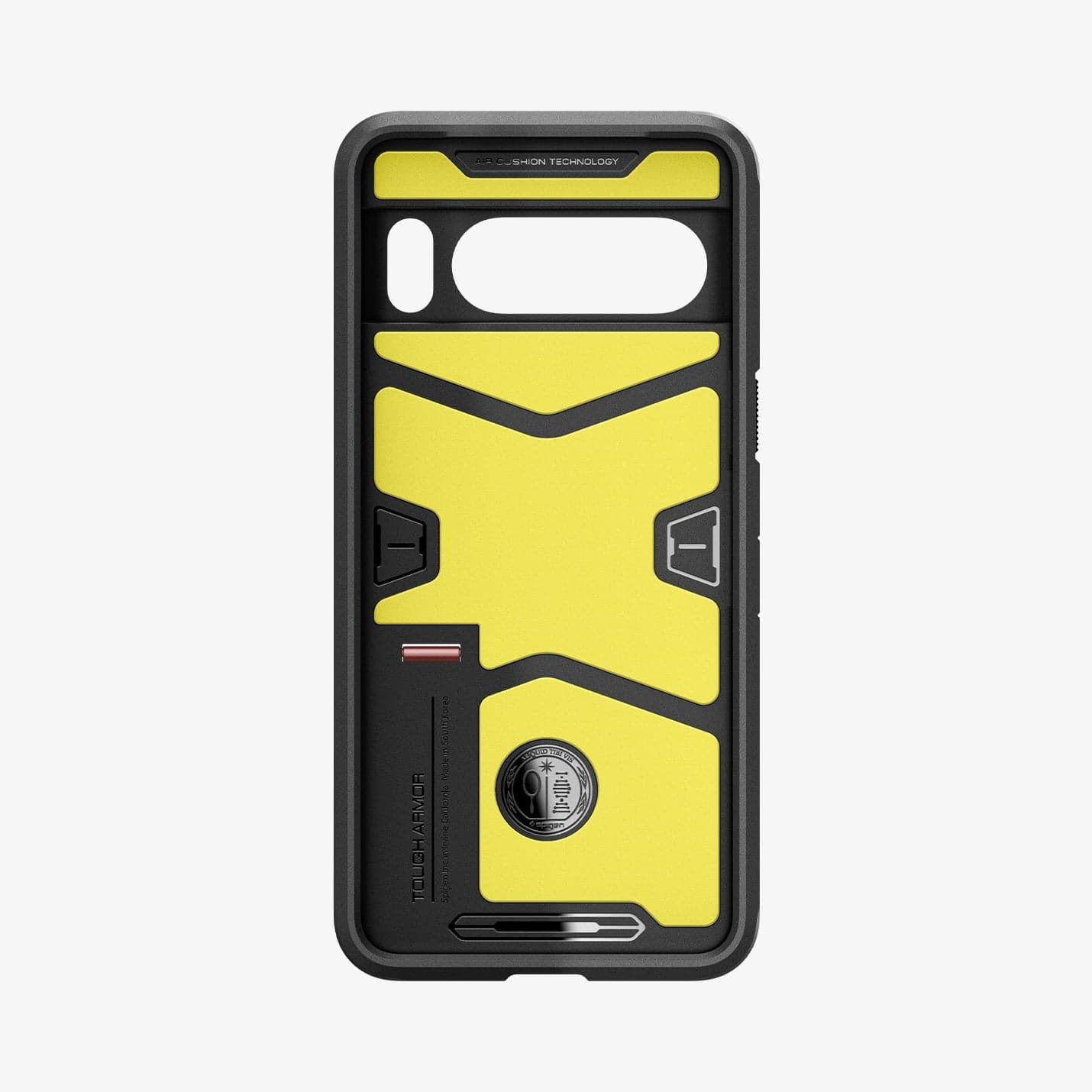 ACS06321 - Pixel 8 Pro Case Tough Armor in rose gold showing the inside of case