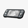 ACS00212 - Nintendo Switch Lite Case Rugged Armor in matte black showing the front and partial side