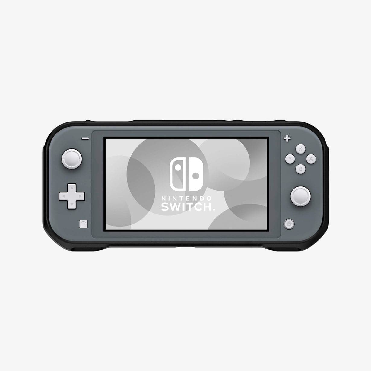 ACS00212 - Nintendo Switch Lite Case Rugged Armor in matte black showing the front