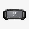 ACS00212 - Nintendo Switch Lite Case Rugged Armor in matte black showing the back