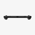 ACS04020 - Nintendo Switch OLED Case Rugged Armor in matte black showing the bottom