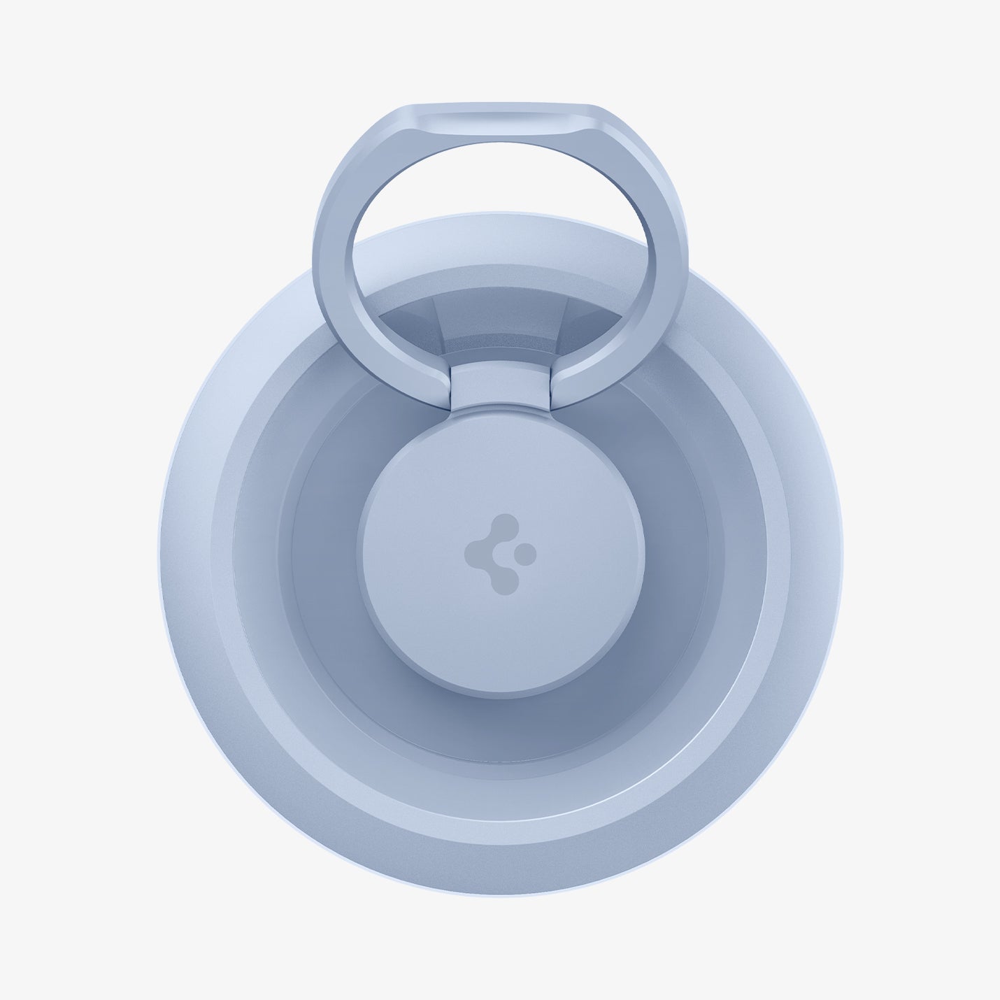 AMP05304 - O-Mag Magnetic Phone Holder (MagFit) in blue showing the front and ring extended out upwards