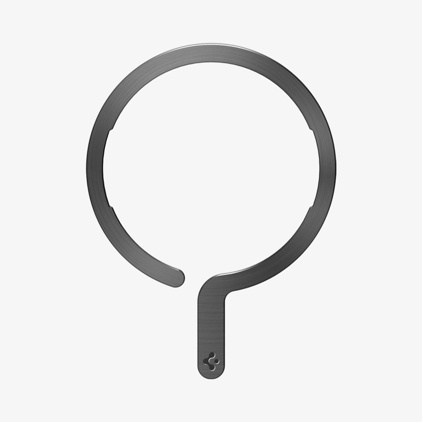 ACP03803 - OneTap MagSafe Metal Plate (MagFit) in matte black showing the front