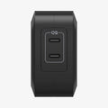 ACH02121 - ArcStation™ Pro 100W Wall Charger PE2006 in black showing the front with charging ports