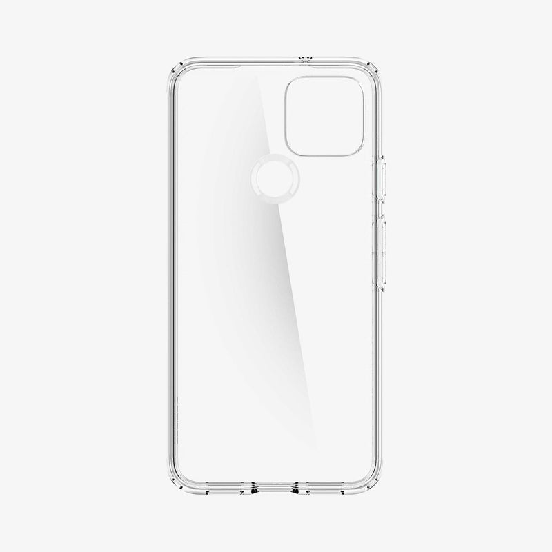 ACS01897 - Pixel 5 Case Ultra Hybrid in crystal clear showing the inside of case