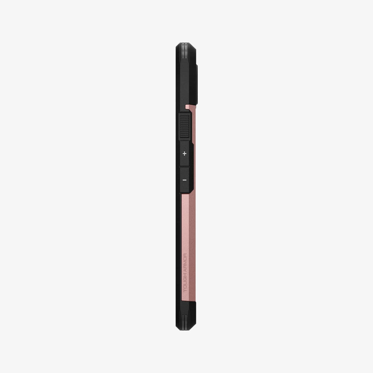 ACS03444 - Pixel 6 Case Tough Armor in rose gold showing the side with volume controls