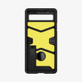 ACS04479 - Pixel 6a Case Tough Armor in black showing the inside of case