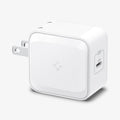 ACH02075 - ArcStation™ Pro 30W Wall Charger PE2008 in white showing the front, side and top