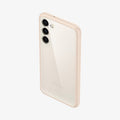 ACS06086 - Galaxy S23 Case Ultra Hybrid in sand beige showing the back, top and partial side