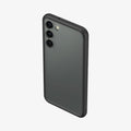 ACS05716 - Galaxy S23 Case Ultra Hybrid in frost black showing the back, top and partial side