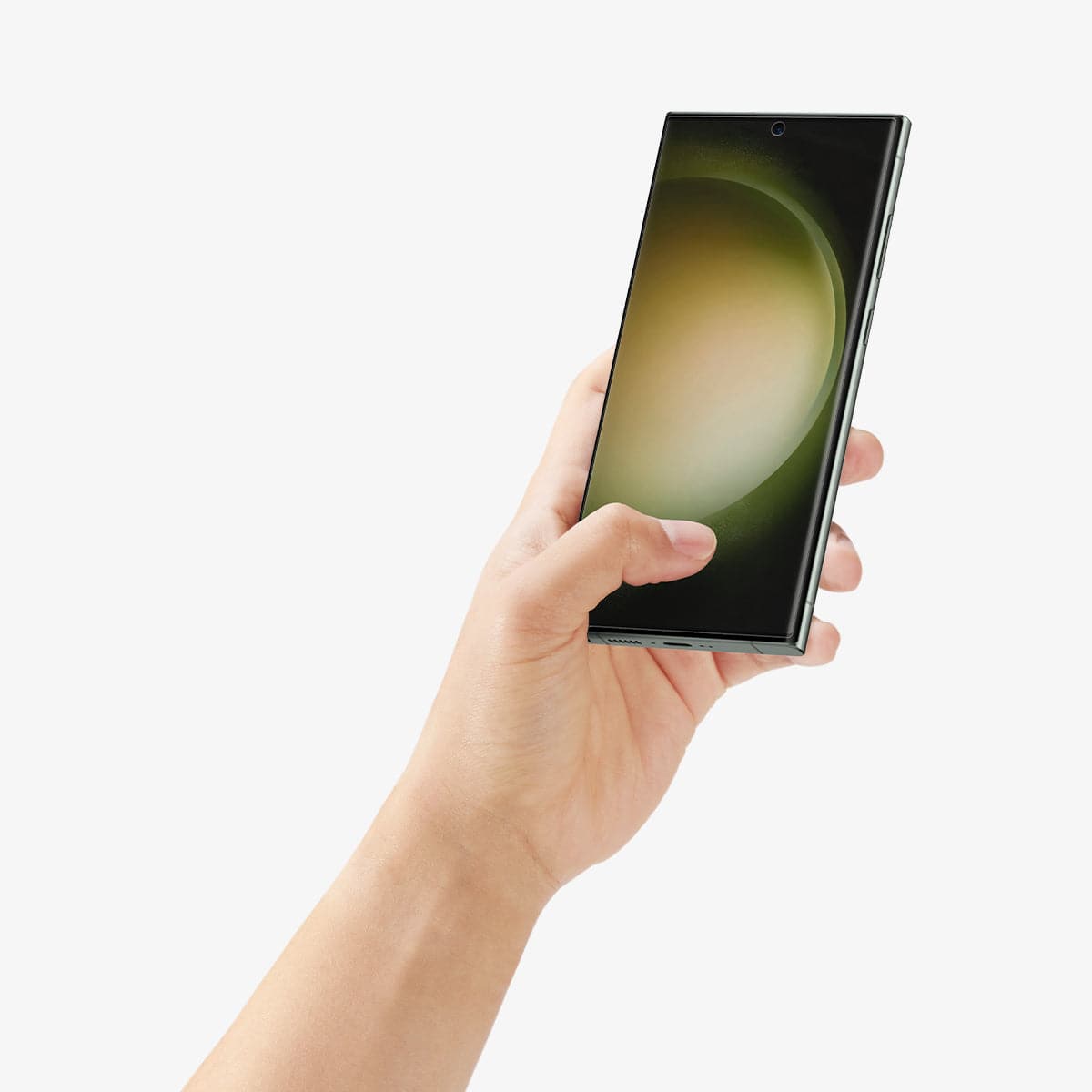 Spigen NeoFlex - Protector de pantalla diseñado para Galaxy S23 Ultra  (2023), 2 unidades, compatible con fundas