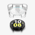 AGL06520 - Galaxy Watch 6 (44mm) Screen Protector EZ FIT GLAS.tR showing the ez fit tray hovering above the watch face