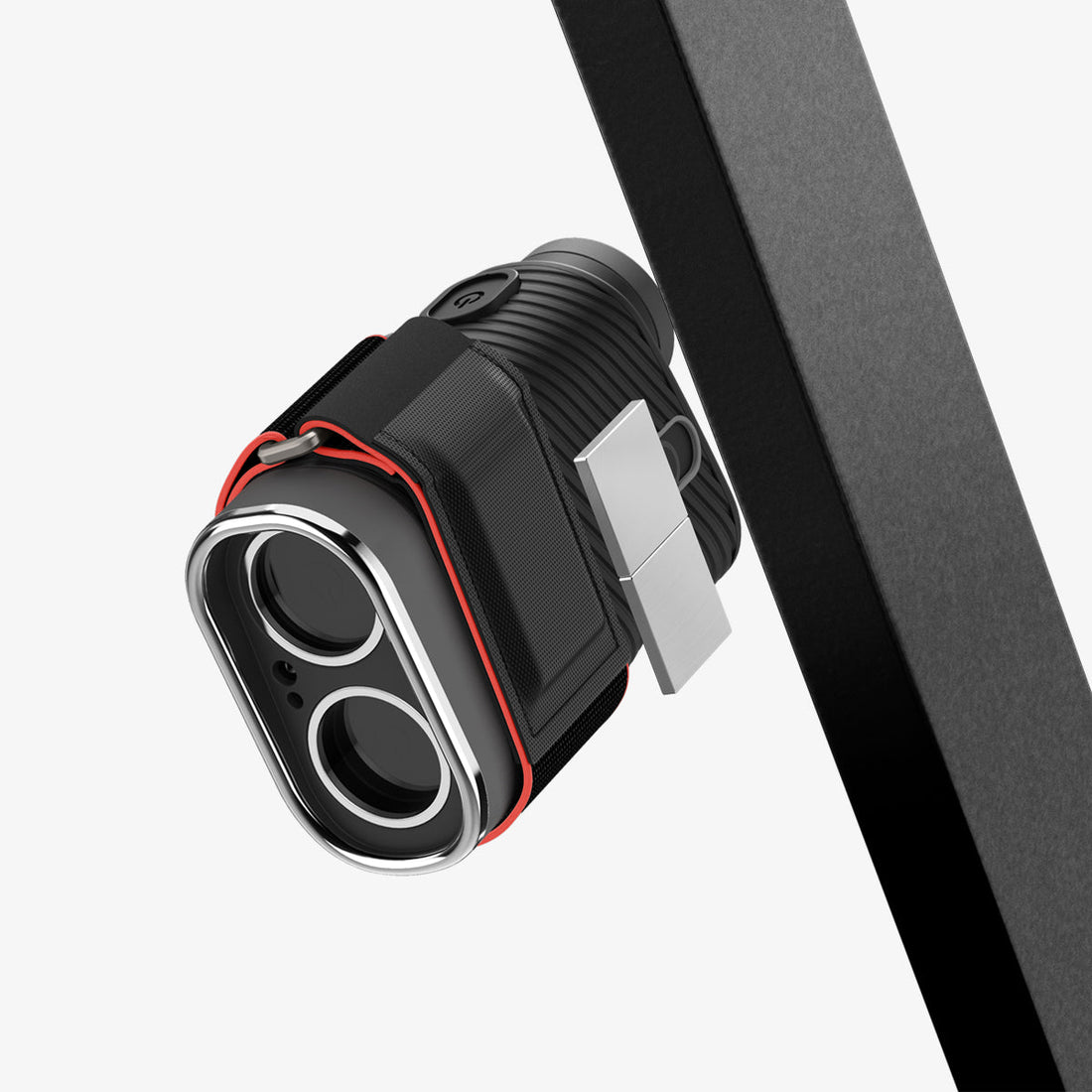 AHP04535 - Universal Rangefinder Wrap in black showing the front and side