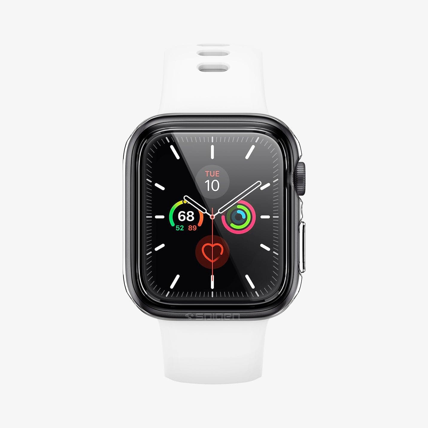 ACS00427 - Apple Watch Series (Apple Watch (40mm)) Case Ultra Hybrid in crystal clear showing the front