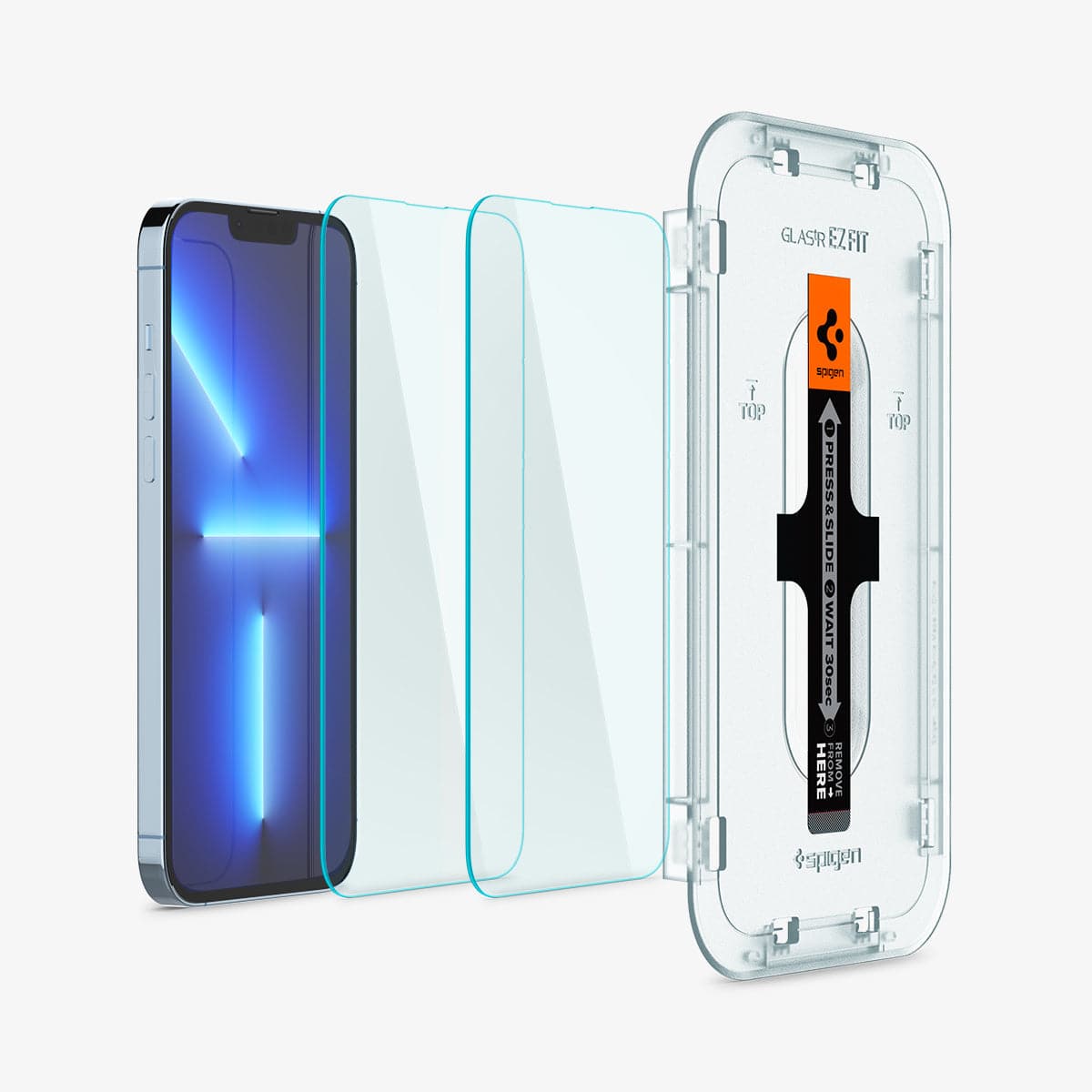 Spigen Tempered Glass Screen Protector [GlasTR EZ FIT] designed for iPhone  14 Pro [Case Friendly] - Sensor Protection / 2 Pack