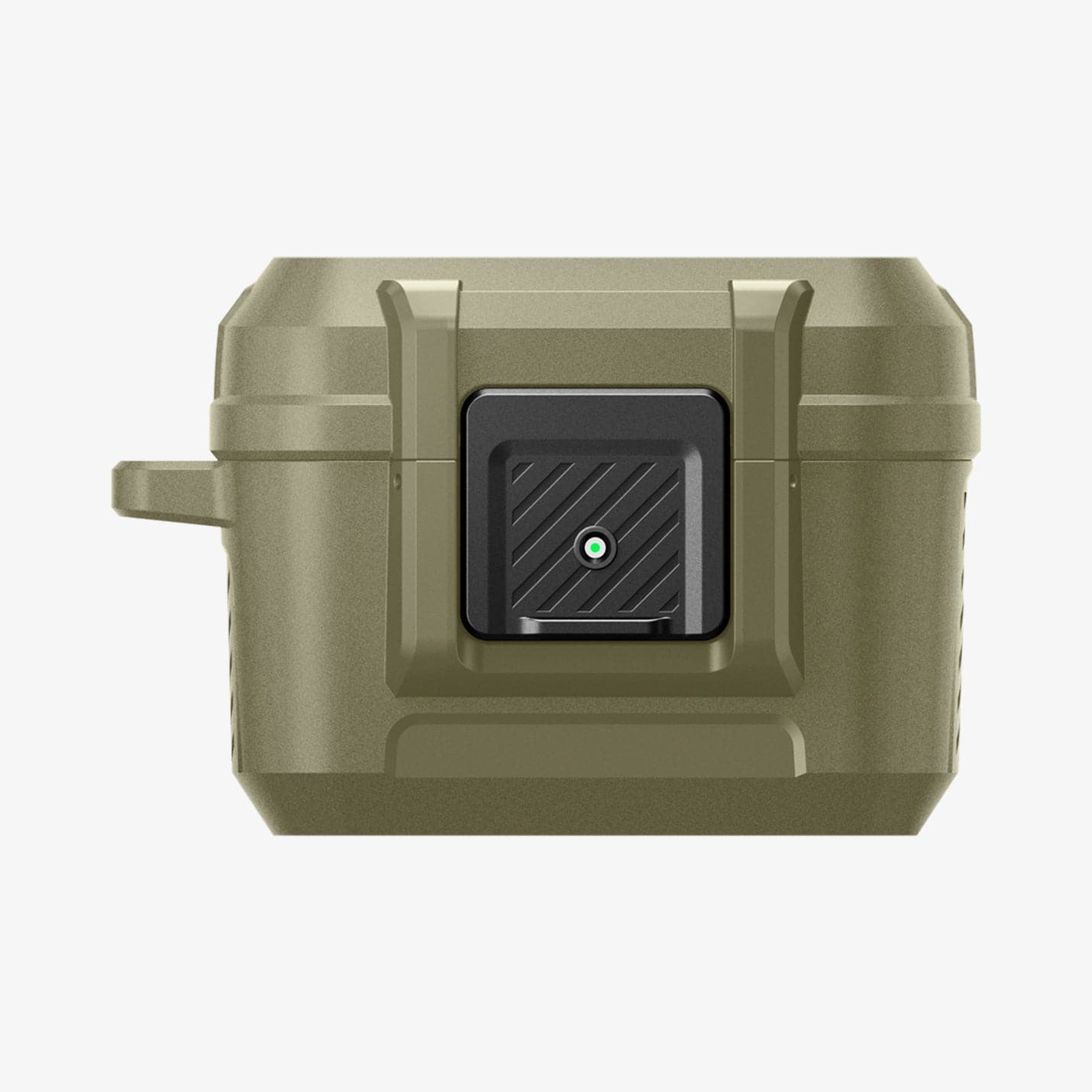 ACS05911 - Apple AirPods Pro 2 Case Lock Fit in vintage khaki showing the front
