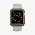 059CS26012 - Apple Watch Series (Apple Watch (42mm)) Case Rugged Armor in olive green showing the front