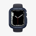 ACS02227 - Apple Watch Series (Apple Watch (41mm)) Case Rugged Armor in navy blue showing the front