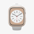 ACS04185 - Apple Watch Series (41mm) Case Thin Fit in starlight showing the front view
