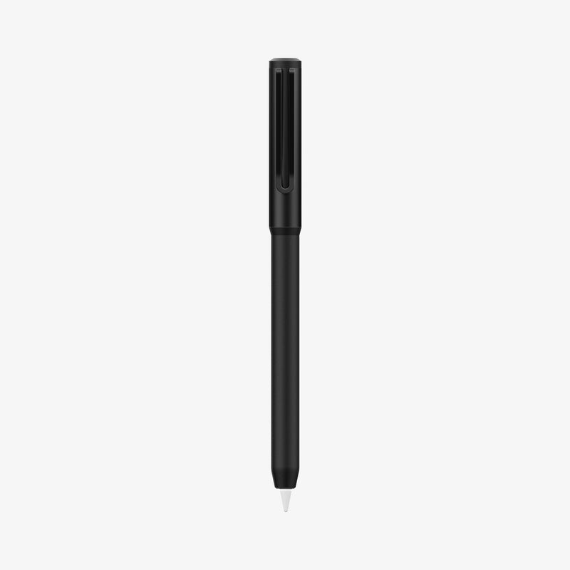 ACS05763 - Apple Pencil Holder DA201 in black showing the front