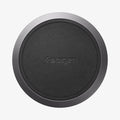 000CH23122 - Essential® Leather Designed 10W Wireless Charger F308W in black showing the top