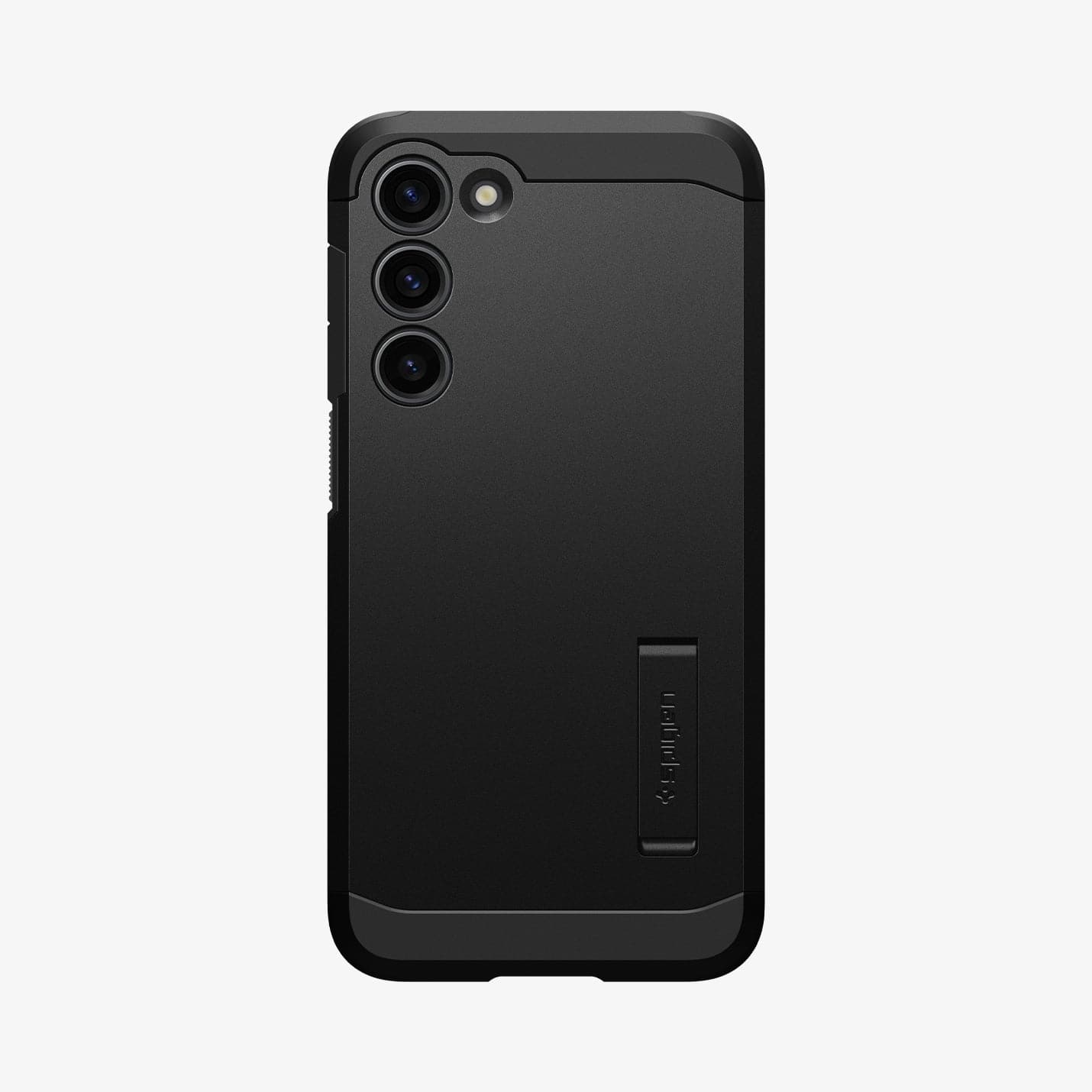 ACS05672 - Galaxy S23 Plus Case Tough Armor in black showing the back