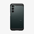 ACS05720 - Galaxy S23 Case Tough Armor in abyss green showing the back
