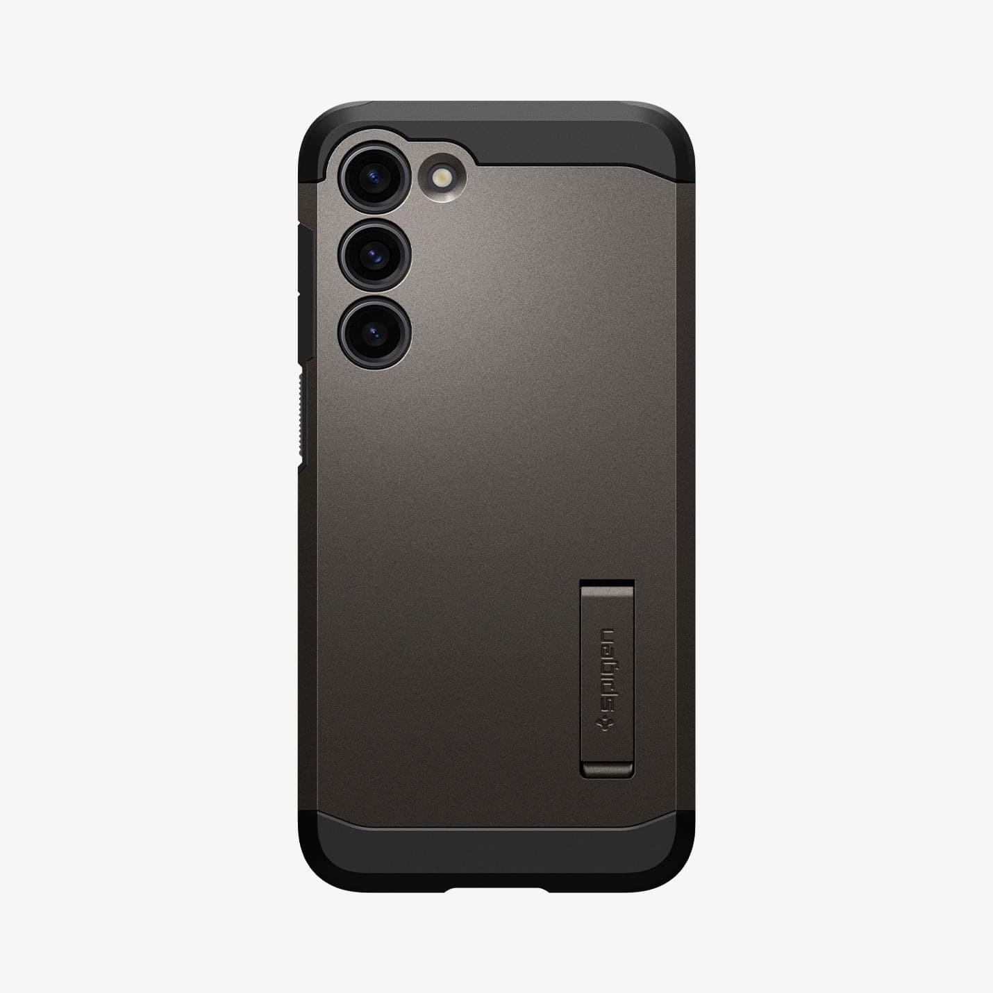 ACS05719 - Galaxy S23 Case Tough Armor in gunmetal showing the back