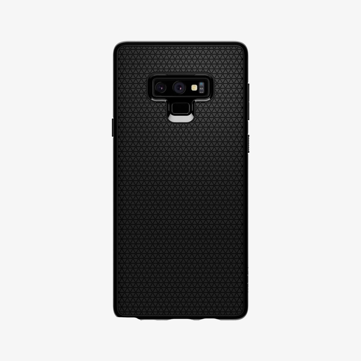 599CS24580 - Galaxy Note 9 Liquid Air Case in black showing the back
