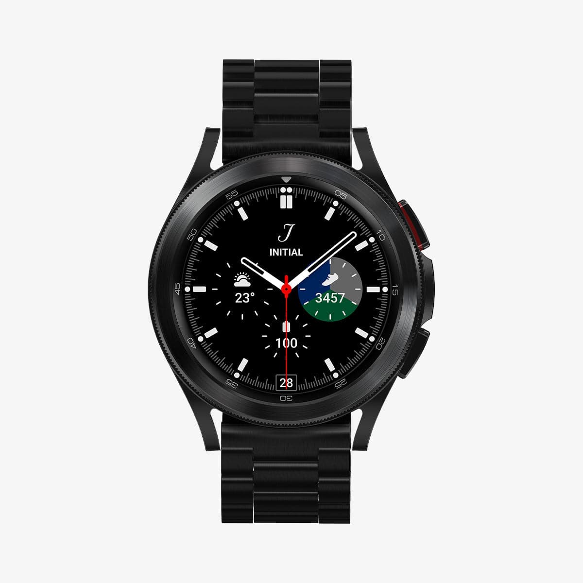 Samsung Galaxy Watch 4 band black SPIGEN Modern Fit 46mm (22mm)