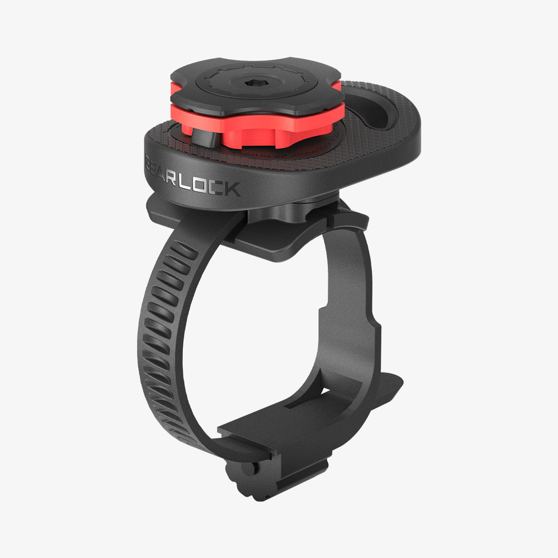 000MP25057 - Gearlock MS100 Bike Mount Stem / Handlebar in black showing the side and front