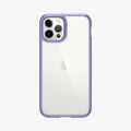 ACS03109 - iPhone 12 / 12 Pro Case Ultra Hybrid in iris purple showing the back