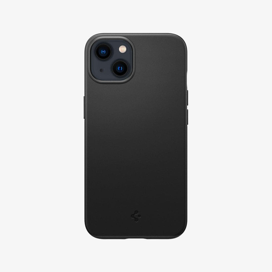 ACS03677 - iPhone 13 Case Thin Fit in black showing the back