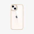 ACS03526 - iPhone 13 Case Ultra Hybrid in sand beige showing the back