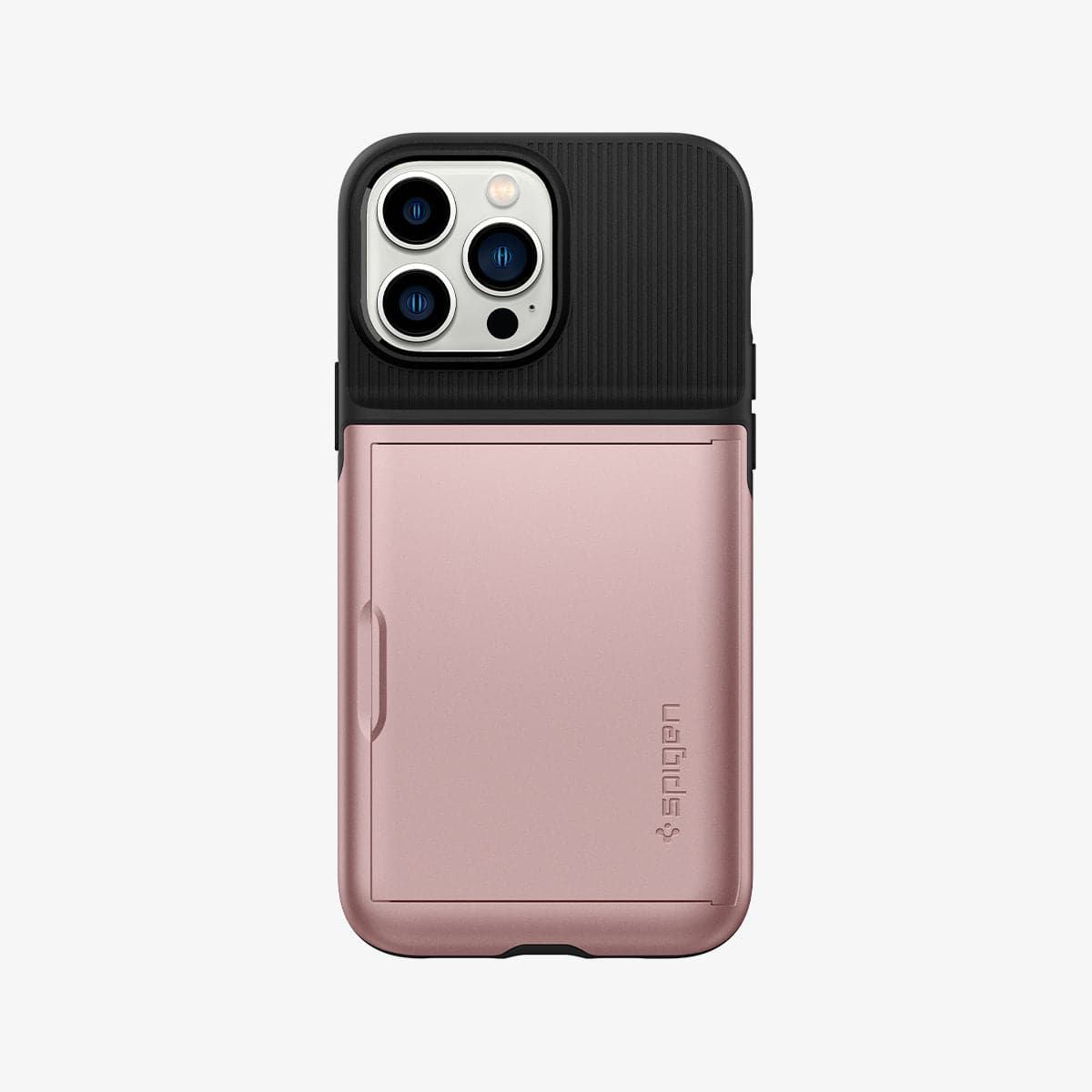 ACS03219 - iPhone 13 Pro Max Case Slim Armor CS in rose gold showing the back