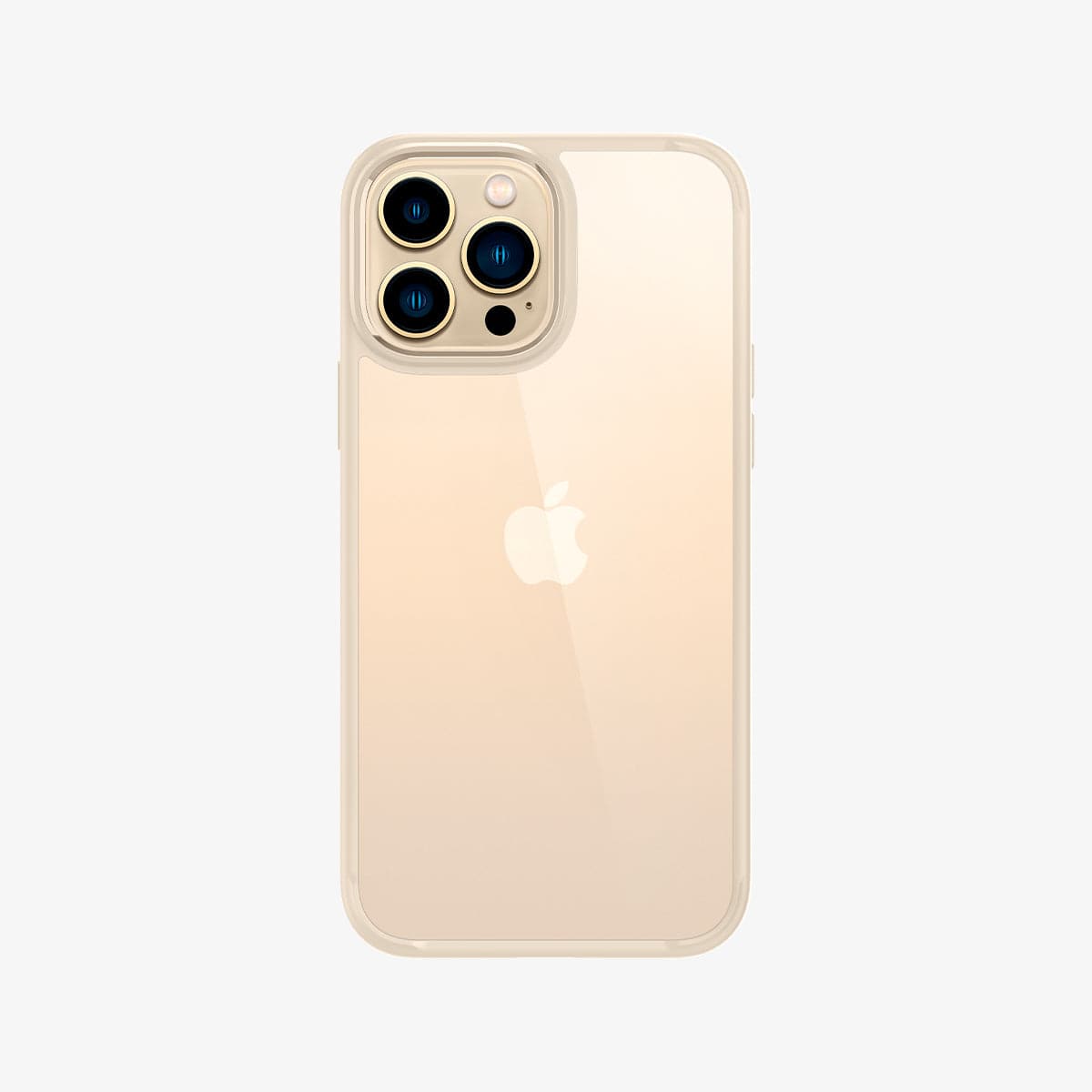 ACS03208 - iPhone 13 Pro Max Case Ultra Hybrid in sand beige showing the back