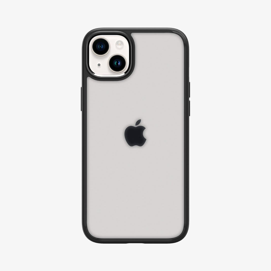 ACS05047 - iPhone 14 Case Ultra Hybrid in frost black showing the back