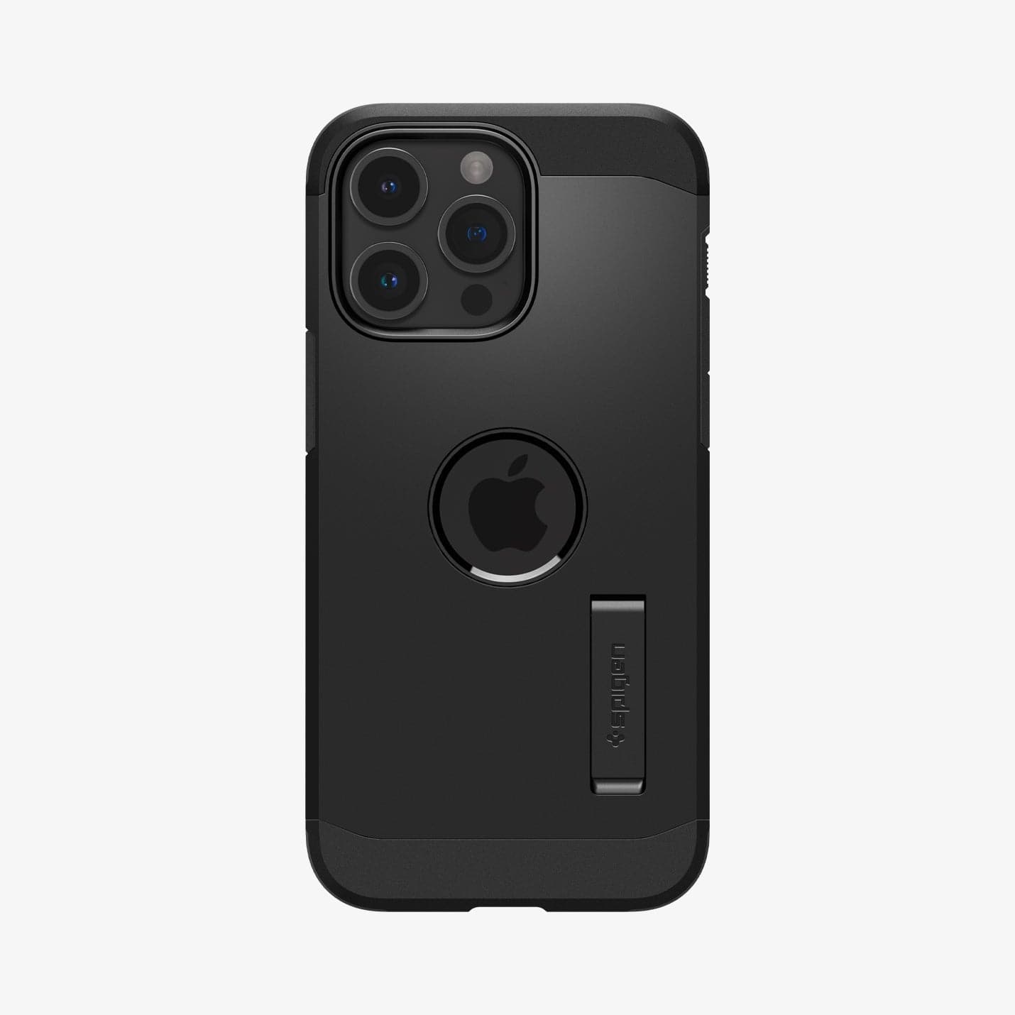 ACS06733 - iPhone 15 Pro Case Tough Armor (MagFit) in black showing the back