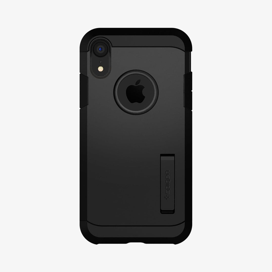 064CS24876 - iPhone XR Case Tough Armor in black showing the back