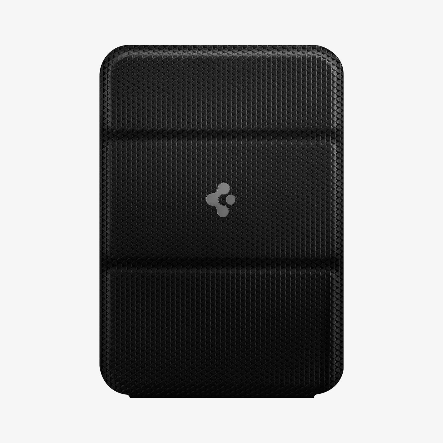 AMP02834 - Universal Card Holder Smart Fold in black showing the front