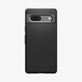 ACS05815 - Pixel 7a Case Liquid Air in matte black showing the back