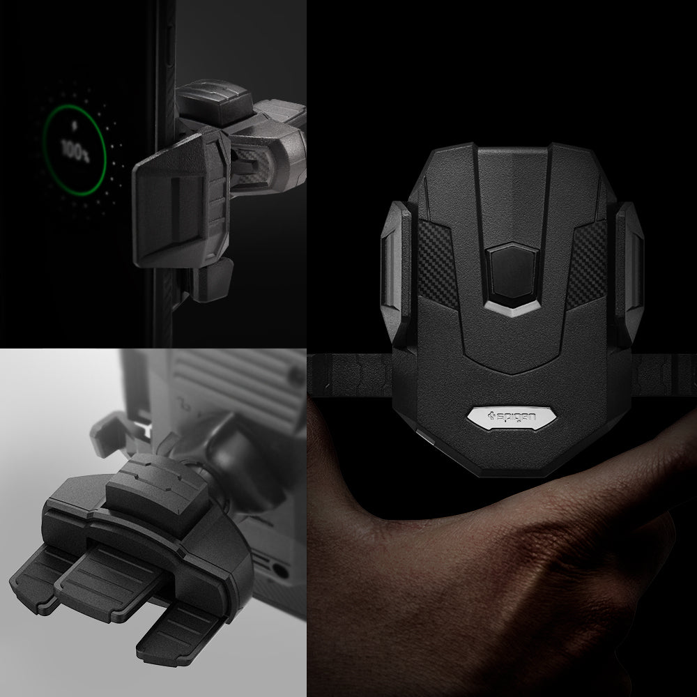 000CP25520 SteadiBoost™ CD Slot Car Mount X35W in Black showing the