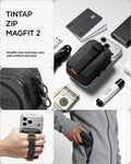 AFA11564 -  Portable Organizer Pouch Tintap Zip Mag Fit 2 in Black showing simplify your everyday carry with comfort and style