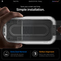 AGL11481 - Pixel 11 Pro  GLAS.tR EZ Fit | Privacy EZ Fit tray with automatic dust removal and precise alignment.